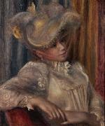Woman with a Hat Pierre-Auguste Renoir